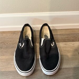 Vans Men's Black Slip-On Shoes